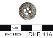 Copper/brass artefact recovered from Dirk Hartog Excavation