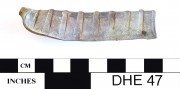 Lead artefact recovered from Dirk Hartog Excavation