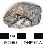 Lead artefact recovered from Dirk Hartog Excavation