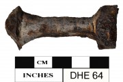 Ship's fittings artefact recovered from Dirk Hartog Excavation
