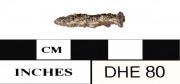 FERROUS artefact recovered from Dirk Hartog Excavation