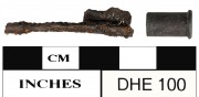 Copper/brass artefact recovered from Dirk Hartog Excavation