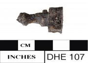 Lead artefact recovered from Dirk Hartog Excavation