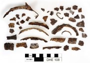 Tin artefact recovered from Dirk Hartog Excavation