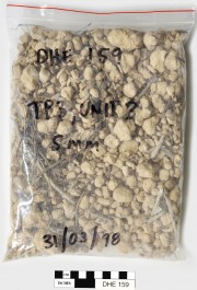 Soil Sample artefact recovered from Dirk Hartog Excavation