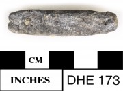 Lead artefact recovered from Dirk Hartog Excavation