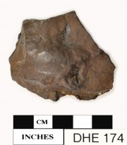 Ballast stone artefact recovered from Dirk Hartog Excavation