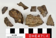 Tin artefact recovered from Dirk Hartog Excavation