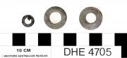 Tin artefact recovered from Dirk Hartog Excavation