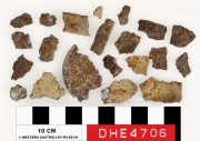 Tin artefact recovered from Dirk Hartog Excavation