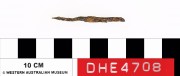 Miscellaneous/Unidentified artefact recovered from Dirk Hartog Excavation