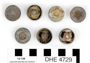 Copper/brass artefact recovered from Dirk Hartog Excavation