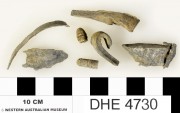 Copper/brass artefact recovered from Dirk Hartog Excavation