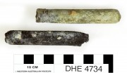 Copper/brass artefact recovered from Dirk Hartog Excavation