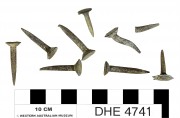 Copper/brass artefact recovered from Dirk Hartog Excavation