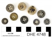 MISCELLANEOUS artefact recovered from Dirk Hartog Excavation