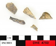 Lead artefact recovered from Dirk Hartog Excavation