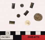 Copper/brass artefact recovered from Dirk Hartog Excavation