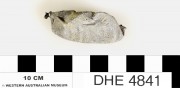 Lead artefact recovered from Dirk Hartog Excavation