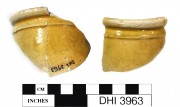 Earthenware artefact recovered from Dirk Hartog Island