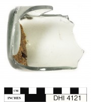 Glass artefact recovered from Dirk Hartog Island