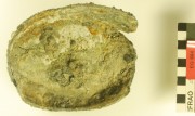 Pewter artefact recovered from Eglinton