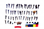 Copper/brass artefact recovered from Flat Rock Unid
