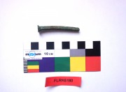 Copper/brass artefact recovered from Flat Rock Unid