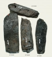 Ship's timber artefact recovered from Vergulde Draeck (Gilt Dragon)
