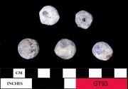 Lead artefact recovered from Vergulde Draeck (Gilt Dragon)