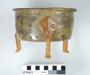 Copper/brass artefact recovered from Vergulde Draeck (Gilt Dragon)