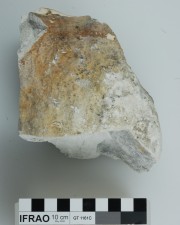 Chalk artefact recovered from Vergulde Draeck (Gilt Dragon)