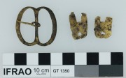 Copper/brass artefact recovered from Vergulde Draeck (Gilt Dragon)
