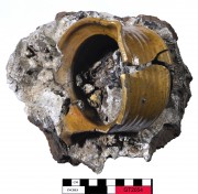 Earthenware artefact recovered from Vergulde Draeck (Gilt Dragon)