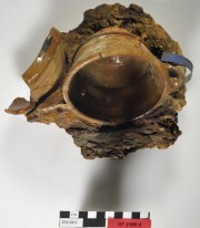 Earthenware artefact recovered from Vergulde Draeck (Gilt Dragon)