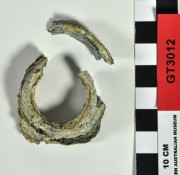 Pewter artefact recovered from Vergulde Draeck (Gilt Dragon)