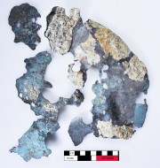 Copper/brass artefact recovered from Vergulde Draeck (Gilt Dragon)