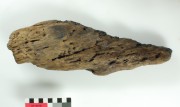 Ship's timber artefact recovered from Vergulde Draeck (Gilt Dragon)