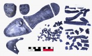 Rope/leather/etc. artefact recovered from Jervoise Bay Wreck 'Wr 6'