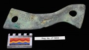 Copper/brass artefact recovered from Janet
