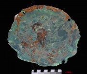 Copper/brass artefact recovered from Janet