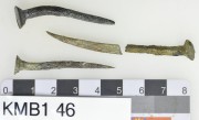 Copper/brass artefact recovered from Samuel Wright