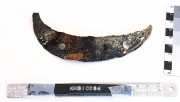 Copper/brass artefact recovered from Samuel Wright