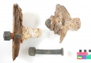 Copper/brass artefact recovered from Lady Elizabeth