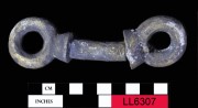 Copper/brass artefact recovered from Lady Lyttleton