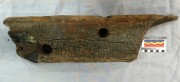 Ship's timber artefact recovered from North America (1843)