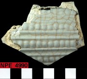 Patterned Earthenware artefact recovered from Notch Point East