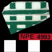 Patterned Earthenware artefact recovered from Notch Point East