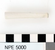Clay pipes artefact recovered from Notch Point East