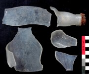 Glass artefact recovered from Notch Point East